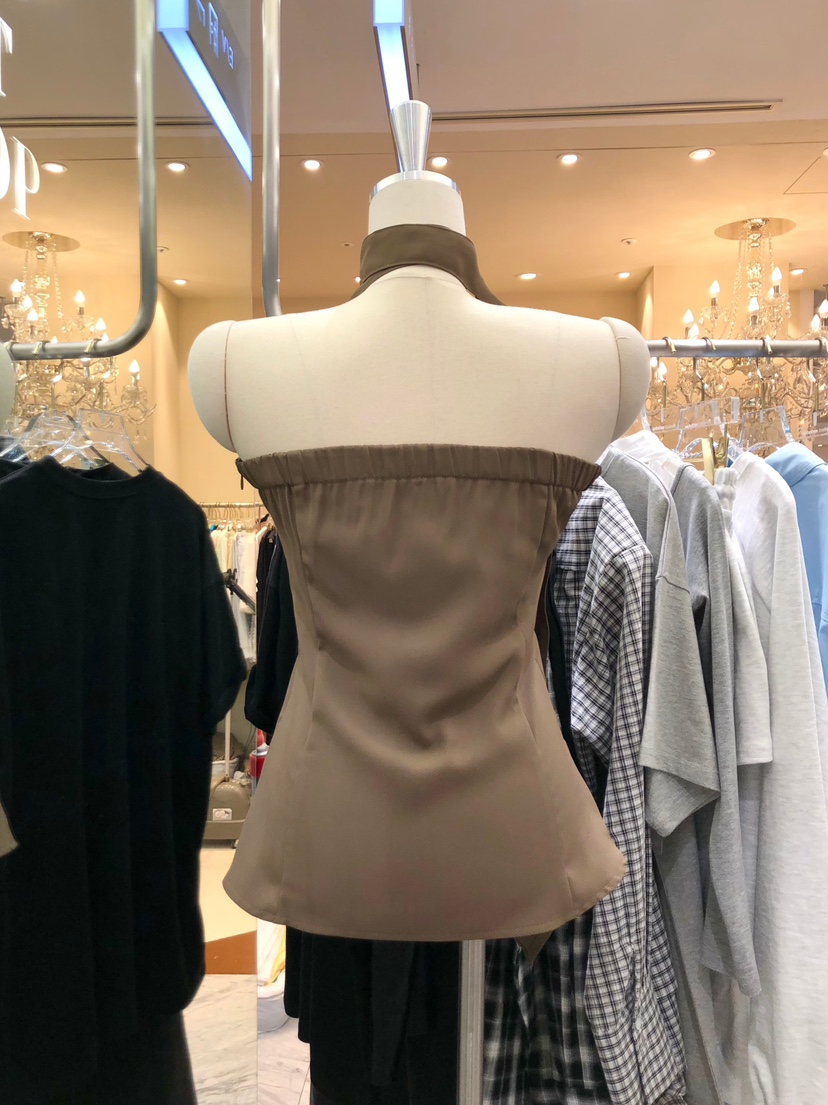 WORK SHOP韓國直郵女士新品人氣推薦時尚吊帶背心含圍巾Work_shop吊帶/背心