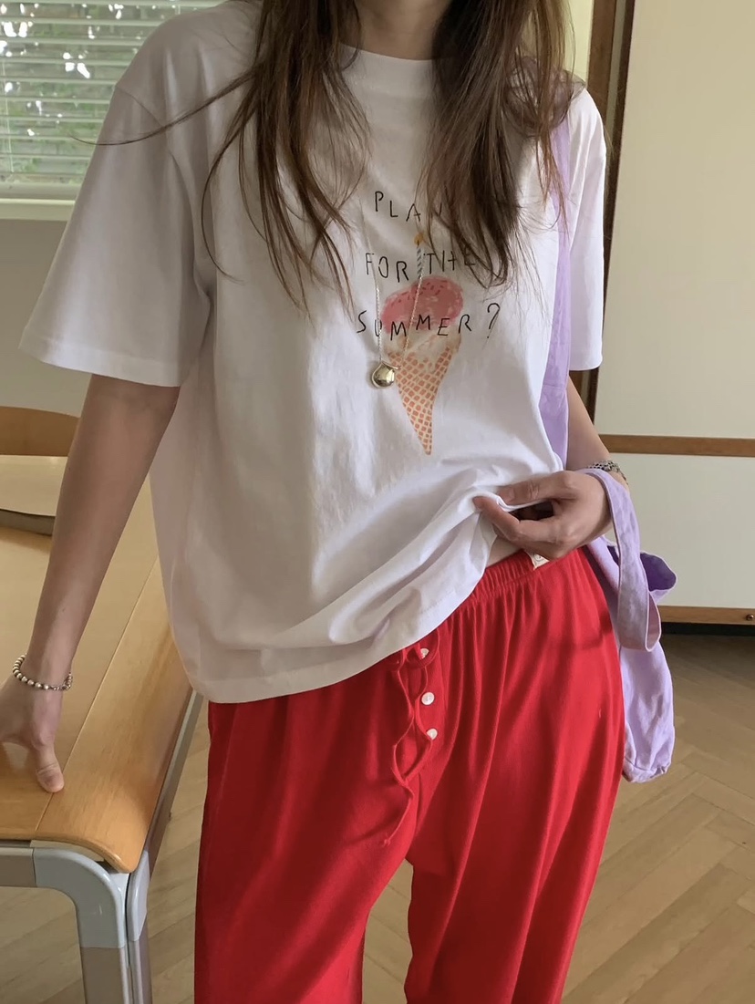 AND FLOYD韓國直郵女士新品26夏季時尚熱賣職業人氣推薦T恤stunning and FloydT恤