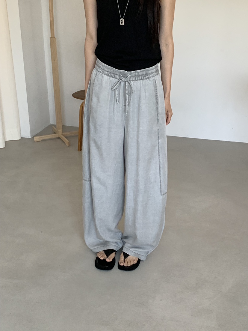 RIVER RAIN韓國直郵實拍女士新品休閑時尚職業26春夏休閑褲RIVER RAIN休閑褲