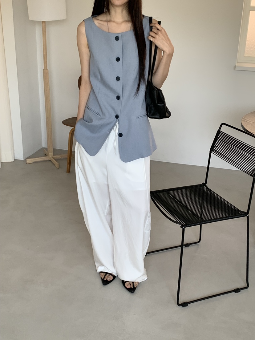 RIVER RAIN韓國直郵實拍女士新品休閑時尚職業26春夏休閑褲RIVER RAIN休閑褲