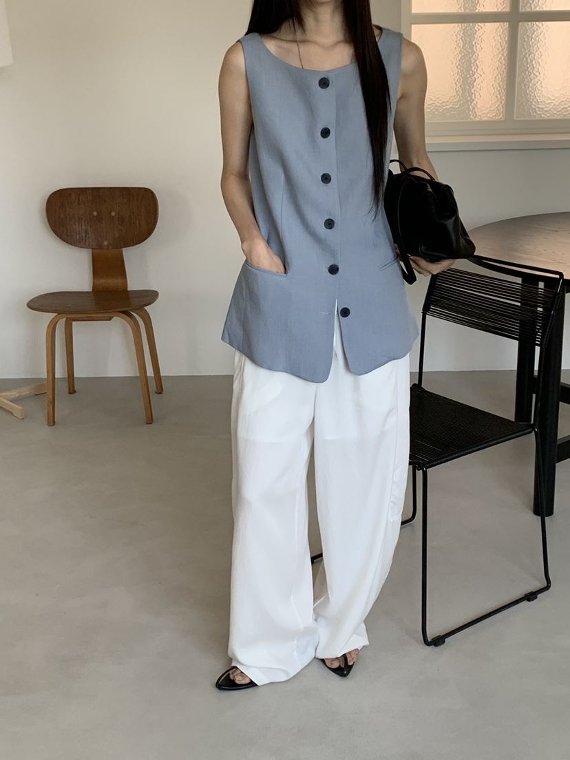 RIVER RAIN韓國直郵實拍女士新品休閑時尚職業26春夏休閑褲RIVER RAIN休閑褲