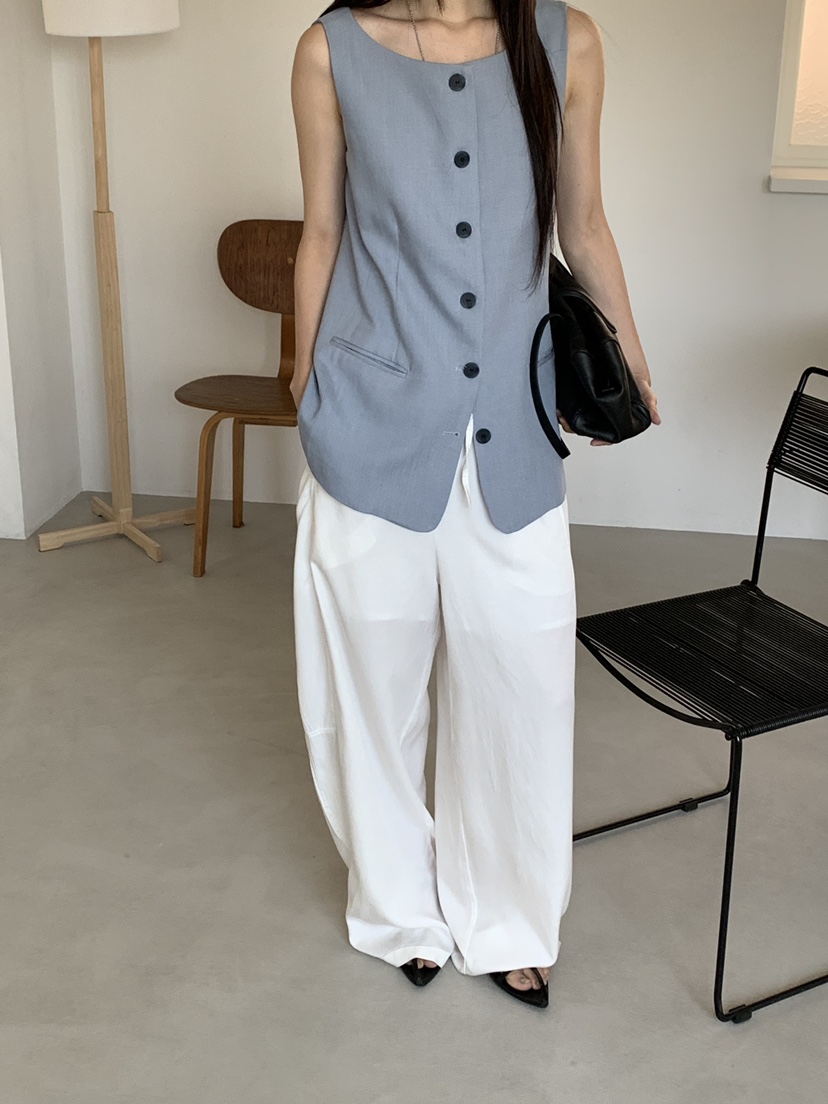 RIVER RAIN韓國直郵實拍女士新品休閑時尚職業26春夏休閑褲RIVER RAIN休閑褲