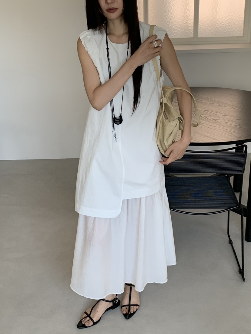 RIVER RAIN韓國直郵女士新款時尚人氣26夏季職業熱賣連衣裙RIVER RAIN連衣裙