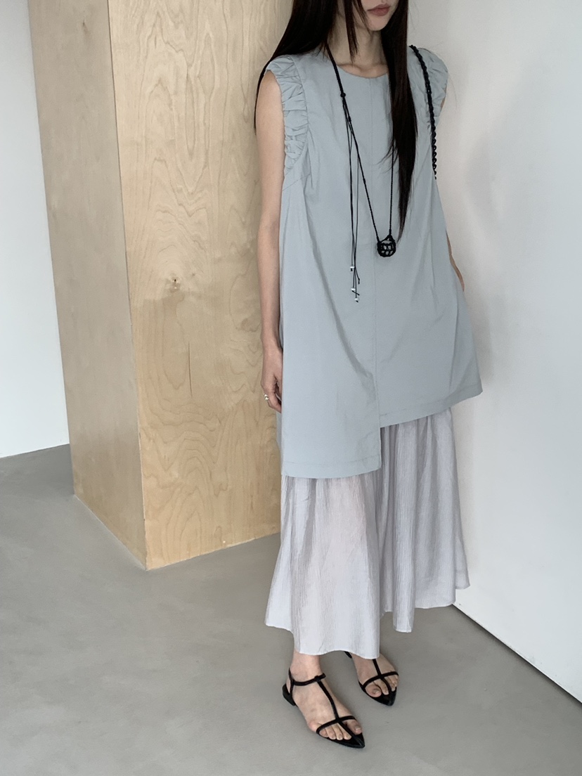 RIVER RAIN韓國直郵女士新款時尚人氣26夏季職業熱賣連衣裙RIVER RAIN連衣裙