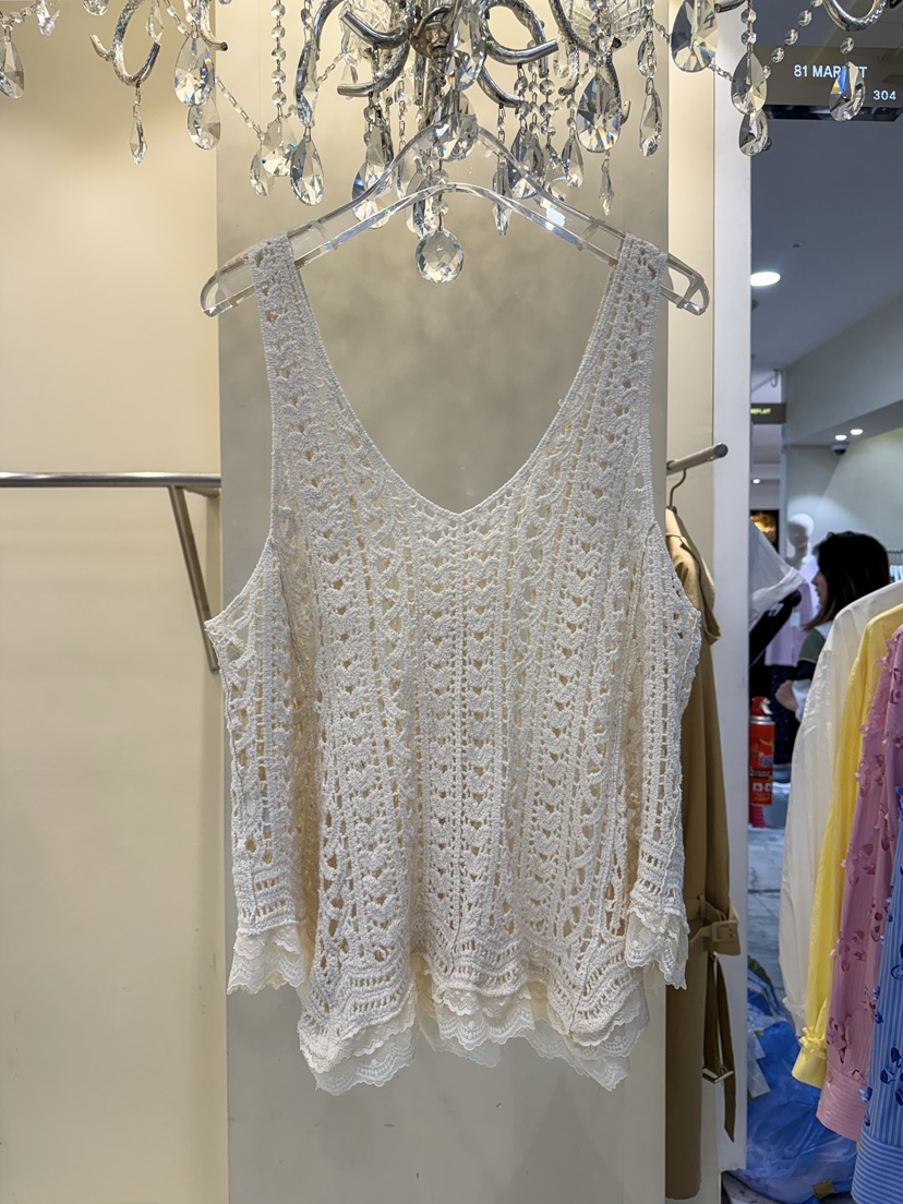 81 MARKET-L東大門實拍韓國女士新品26夏季休閑吊帶背心81 MARKET-L吊帶/背心