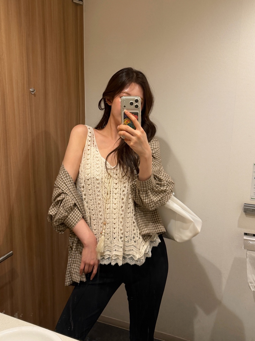 81 MARKET-L東大門實拍韓國女士新品26夏季休閑吊帶背心81 MARKET-L吊帶/背心