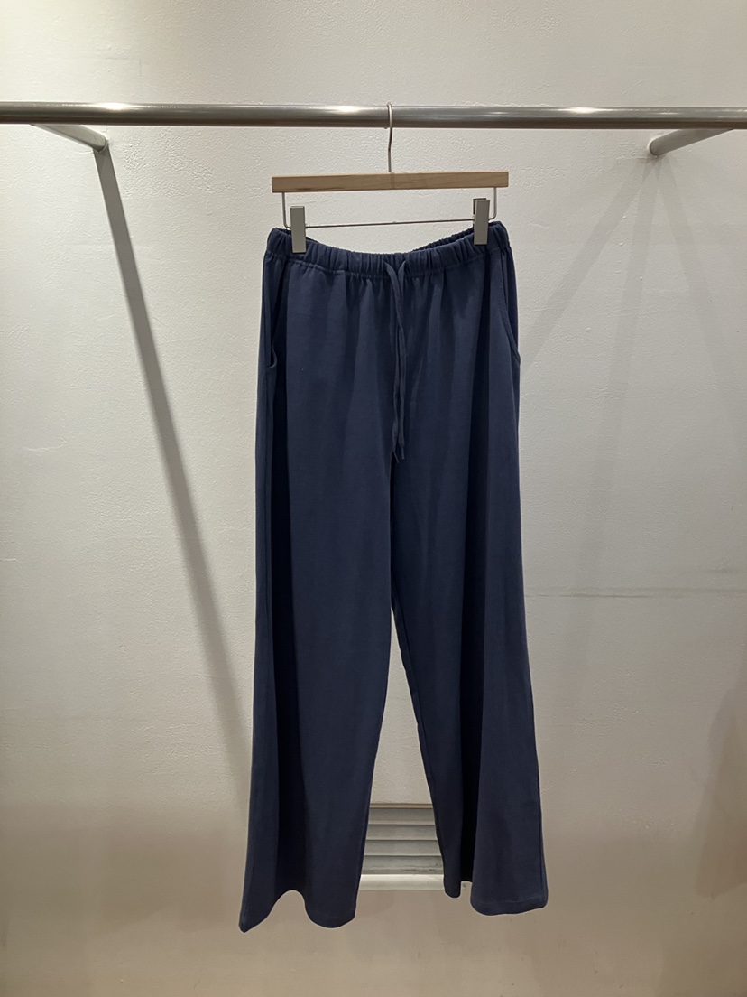 FL LANEL韓國直郵女裝新款推薦26春夏時尚熱賣人氣休閑褲棉FL LANEL休閑褲圖色2藍色
