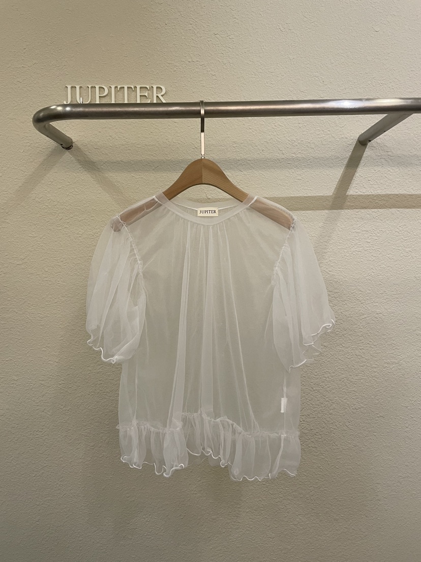 JUPITER韓國直郵女裝新品休閑26夏季職業時尚推薦襯衫蕾絲衫JUPITER襯衫/蕾絲衫圖色1