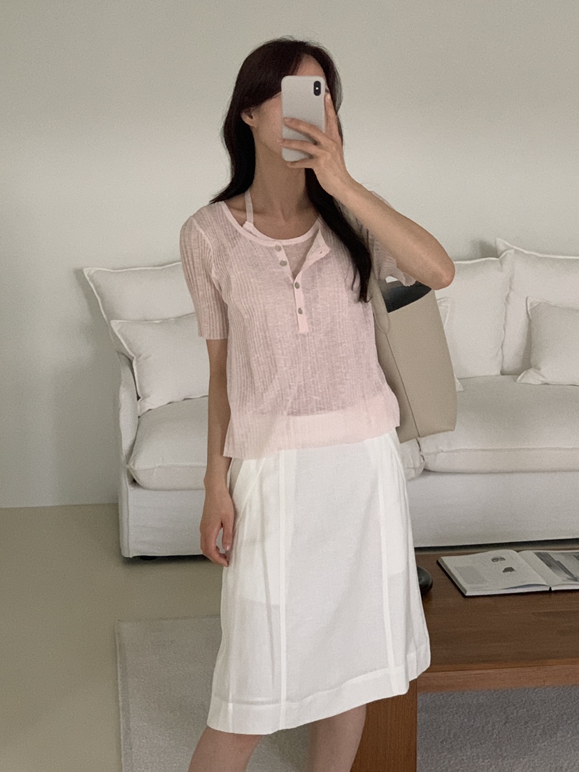 CICI韓國直郵實拍女裝新品26夏季26春夏人氣職業推薦長裙Ci Ci長裙