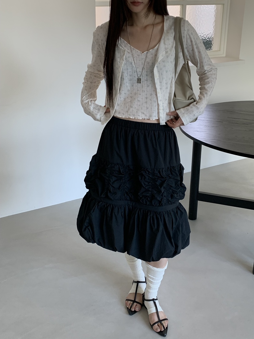 RIVER RAIN韓國直郵女士新品26春夏職業26夏季休閑時尚長裙RIVER RAIN長裙