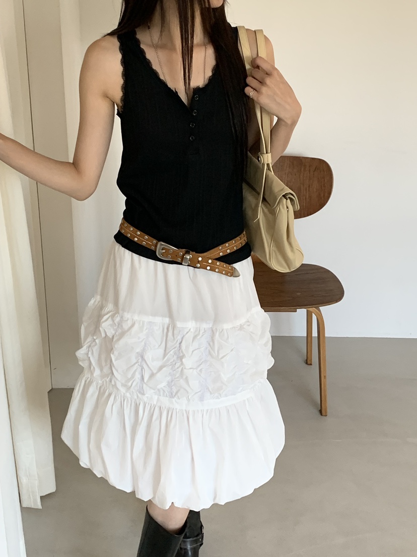 RIVER RAIN韓國東大門代購女裝新品26夏季人氣休閑吊帶背心RIVER RAIN吊帶/背心