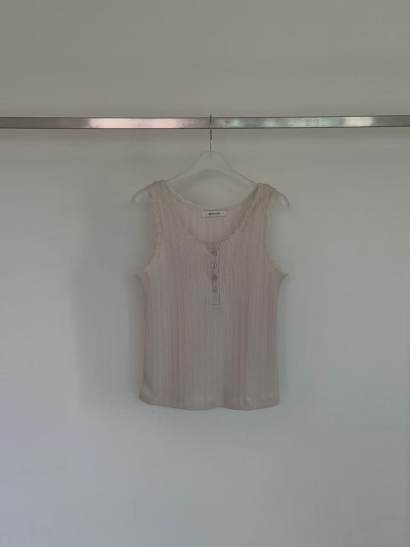 RIVER RAIN韓國東大門代購女裝新品26夏季人氣休閑吊帶背心RIVER RAIN吊帶/背心圖色2