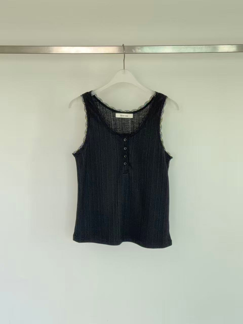 RIVER RAIN韓國東大門代購女裝新品26夏季人氣休閑吊帶背心RIVER RAIN吊帶/背心圖色3