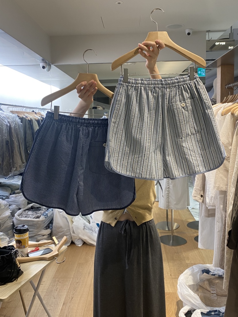 OP PER韓國代購女裝新品26夏季人氣26春夏推薦熱賣時尚短褲OPPER-simplebeige短褲