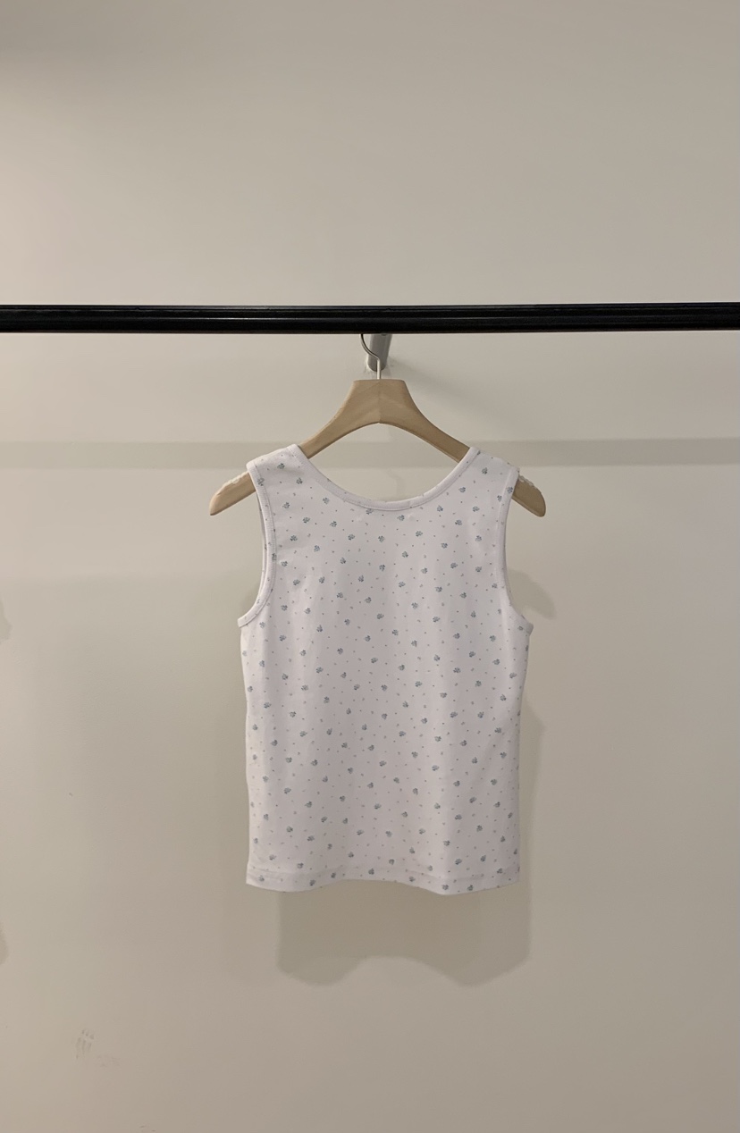LA CREME韓國直郵女士新品職業26夏季熱賣人氣吊帶背心小花LA CREME吊帶/背心