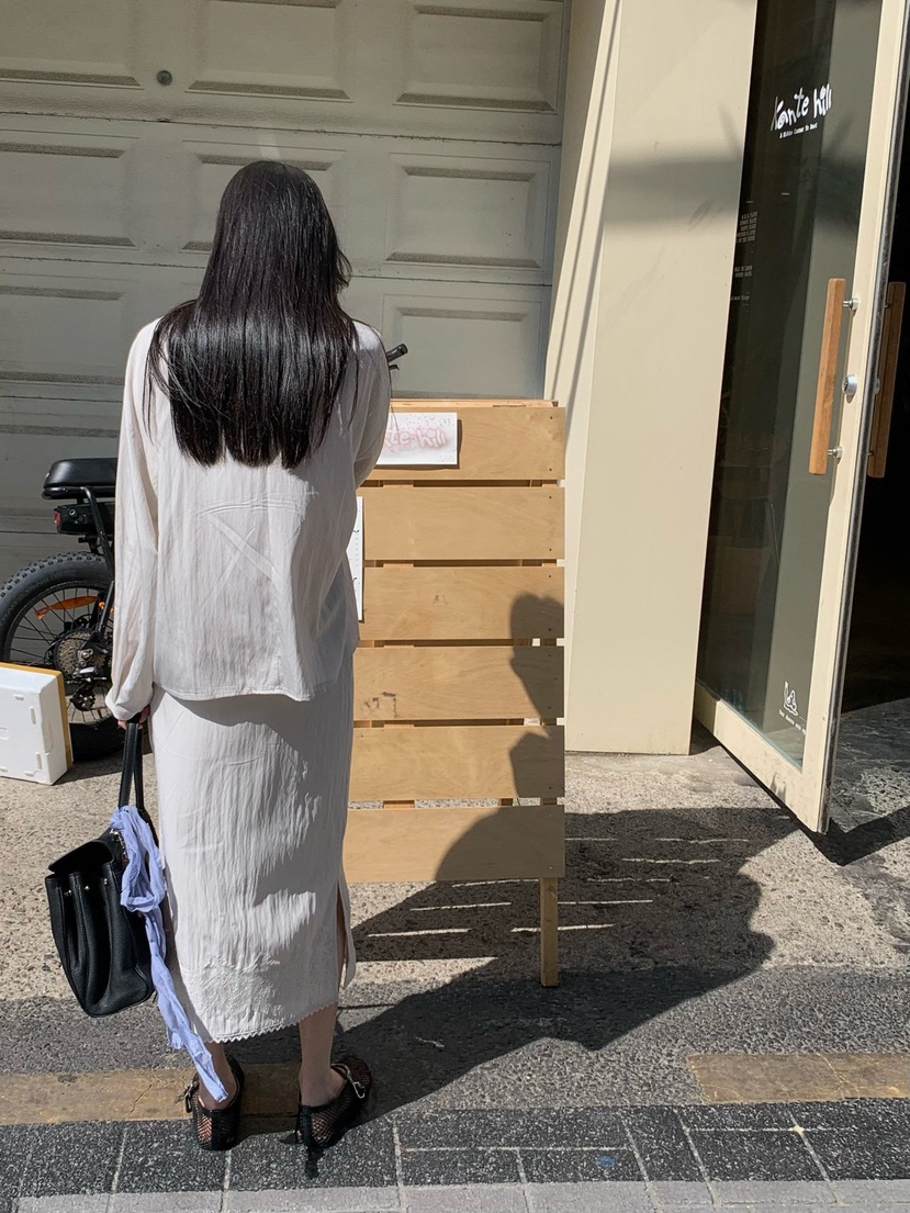 LOFN韓國東大門直郵女裝新品推薦熱賣套裝不含腰帶兩件套LOFN套裝