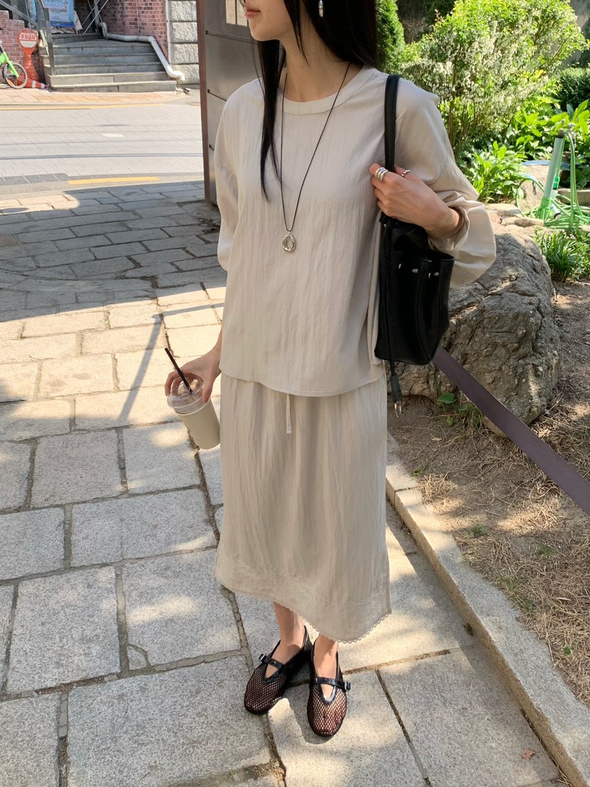 LOFN韓國東大門直郵女裝新品推薦熱賣套裝不含腰帶兩件套LOFN套裝