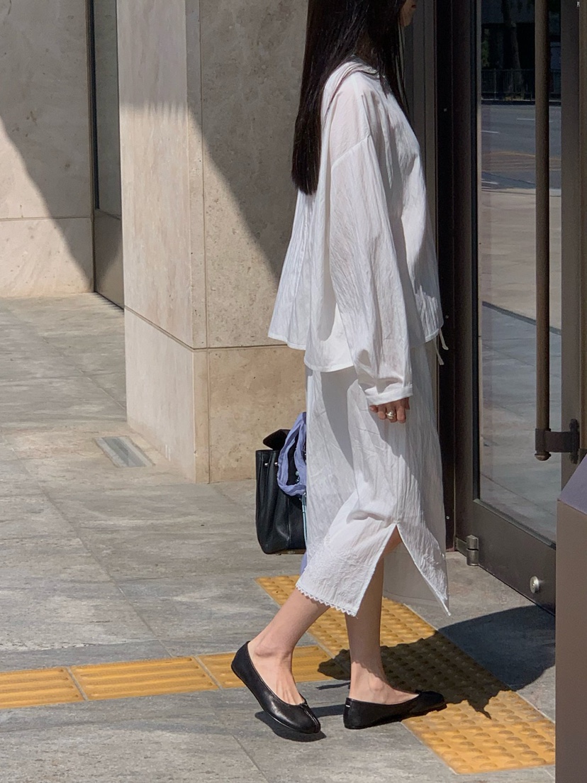 LOFN韓國東大門直郵女裝新品推薦熱賣套裝不含腰帶兩件套LOFN套裝
