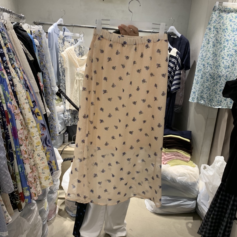 LOGROAD韓國直郵實拍女士新款熱賣推薦26夏季半身裙中短裙LOG ROAD半身裙/中短裙