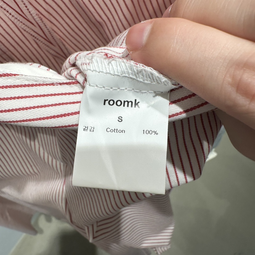 ROOM K-P韓國直郵實拍女士新品26春夏休閑人氣休閑褲口袋roomk休閑褲