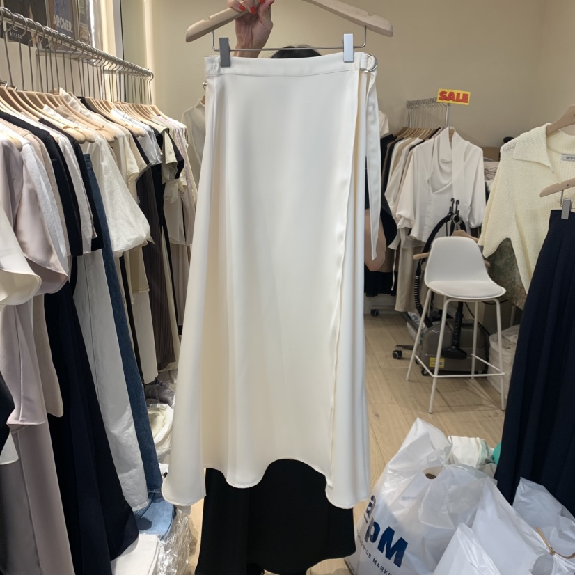 ARCHER東大門實拍韓國女士新品職業人氣26春夏26夏季長裙絲綢ARCHER長裙圖色1