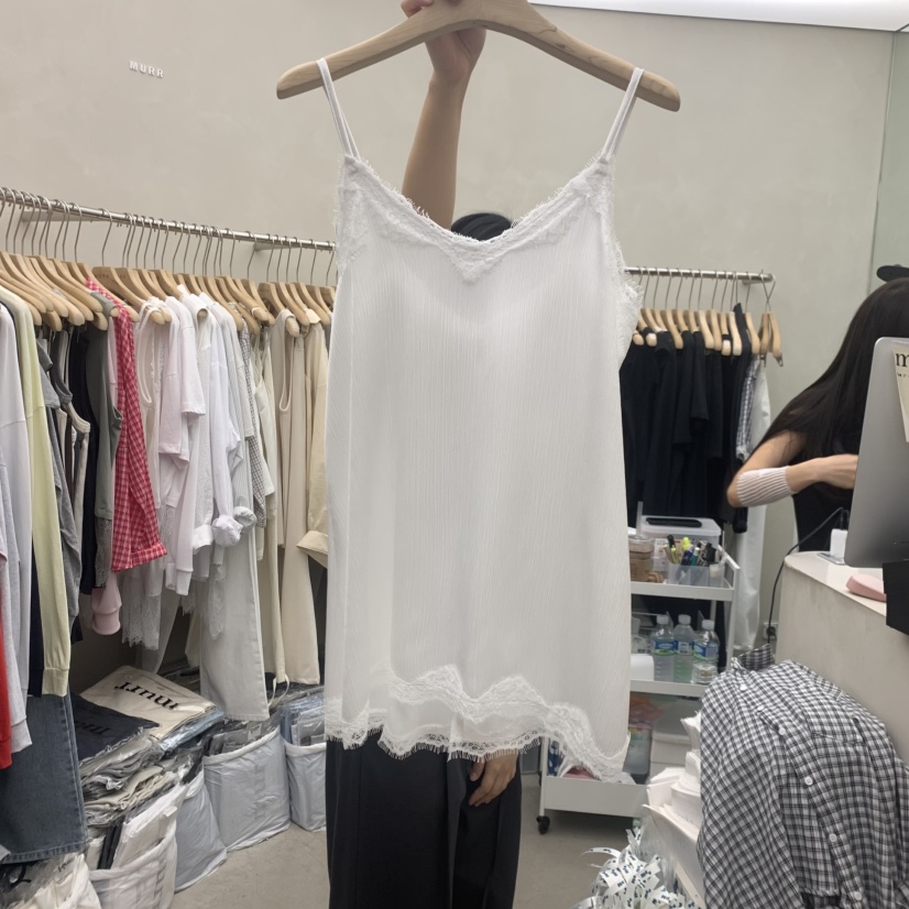 MURR東大門實拍韓國女裝新品26春夏時尚26夏季休閑吊帶背心MURR吊帶/背心圖色1