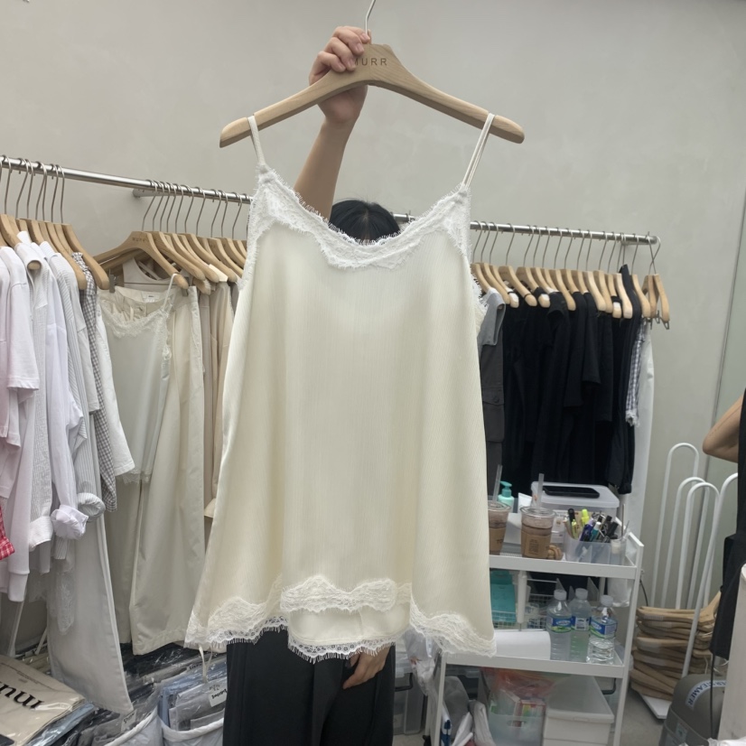 MURR東大門實拍韓國女裝新品26春夏時尚26夏季休閑吊帶背心MURR吊帶/背心圖色2