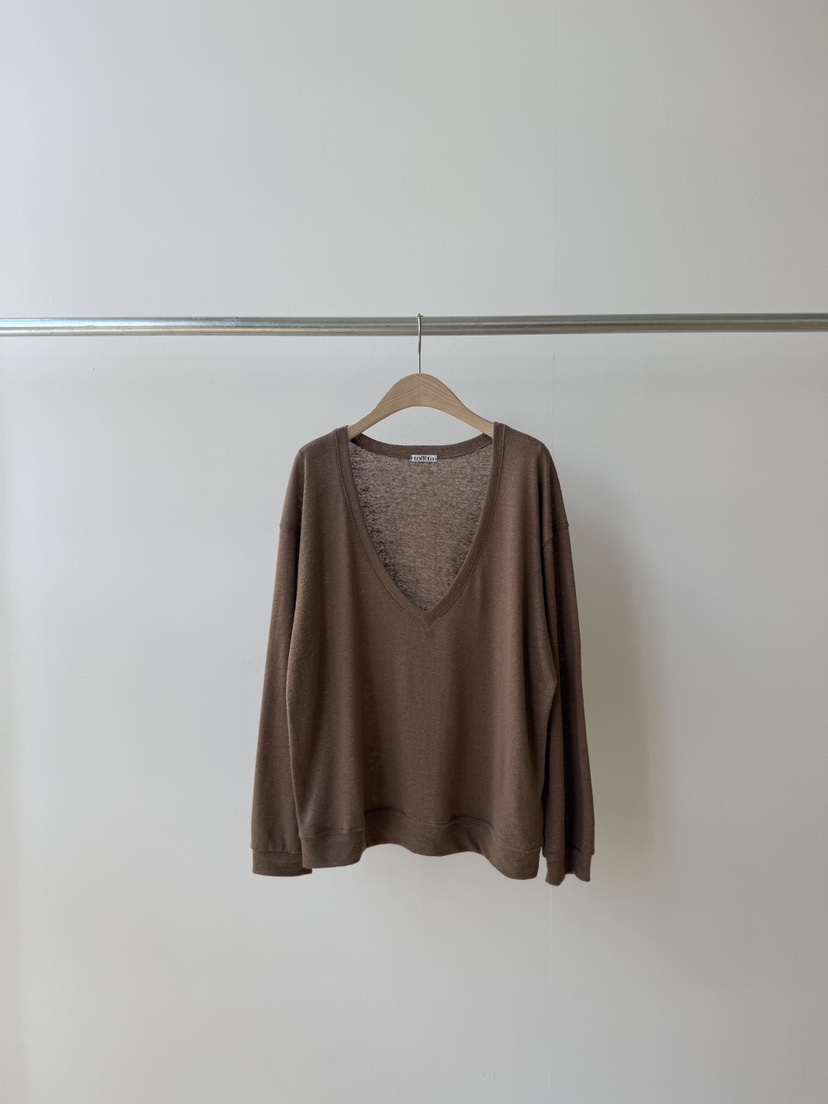 TAFFETA/MURET韓國直郵實拍女士新品人氣26夏季針織衫亞麻布TAFFETA/MURET針織衫圖色2
