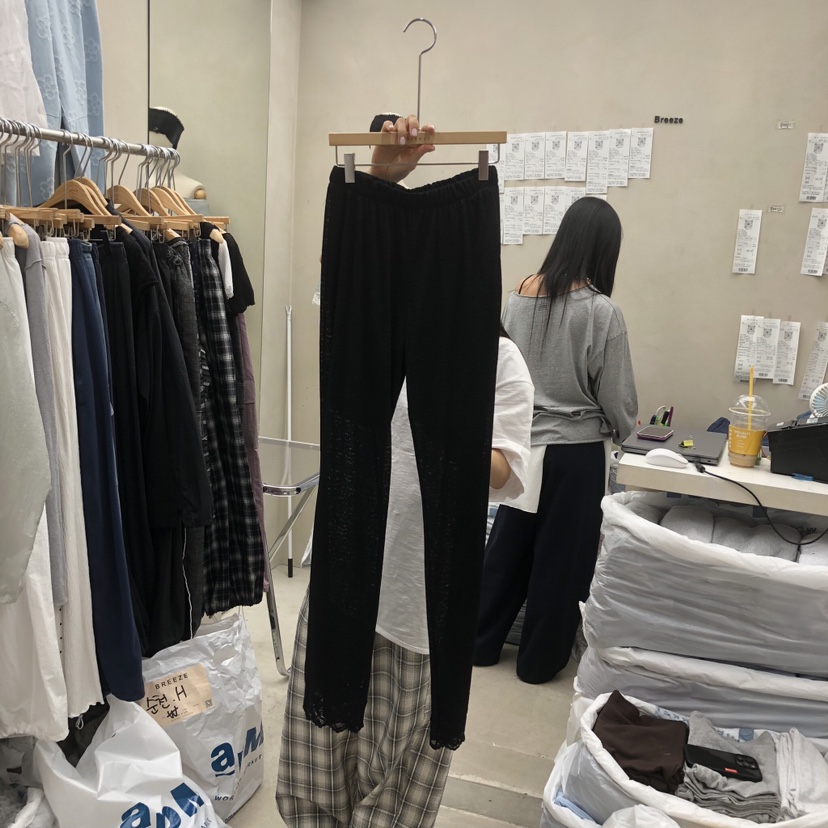 BREEZE東大門實拍韓國女士新品時尚熱賣26夏季休閑休閑褲BREEZE休閑褲圖色2