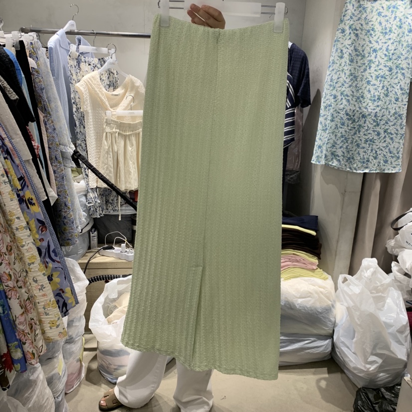LOGROAD韓國直郵女裝新品26夏季人氣推薦熱賣時尚職業長裙LOG ROAD長裙