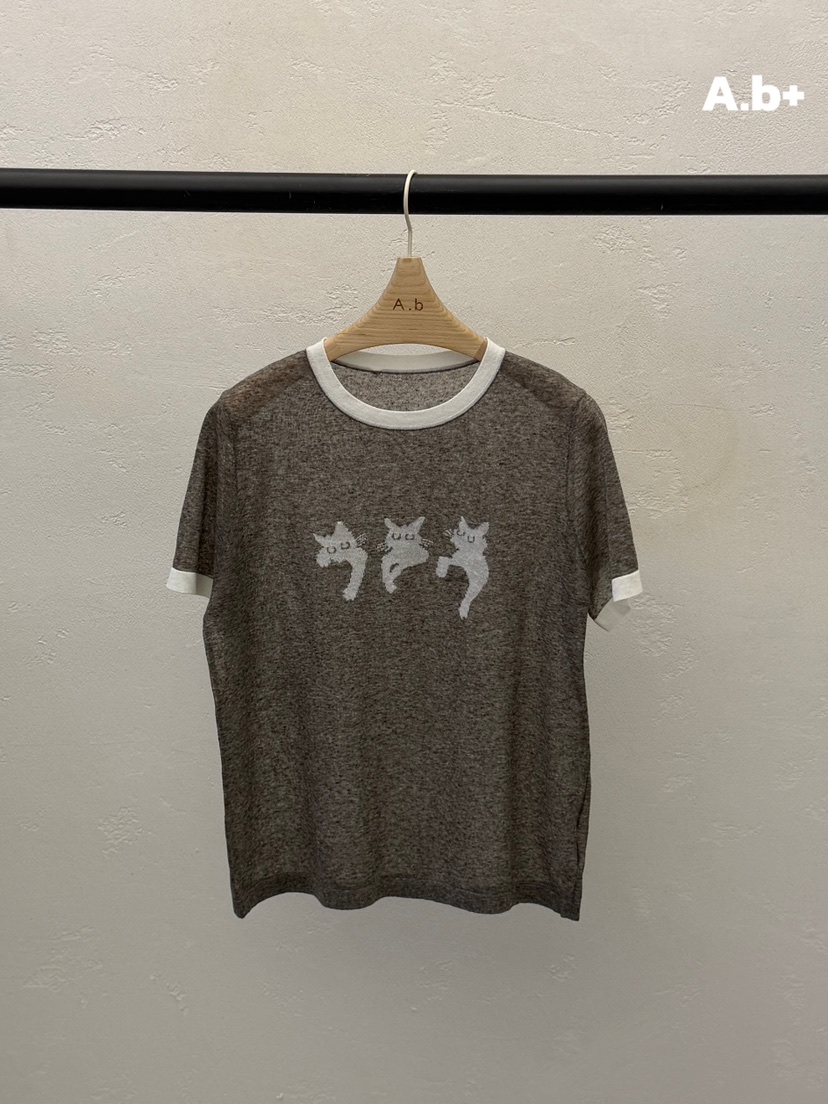 AUTUMN BEIGE PLUS韓國直郵女士新品職業熱賣時尚休閑T恤A.b/AUTUMN BEIGET恤圖色1