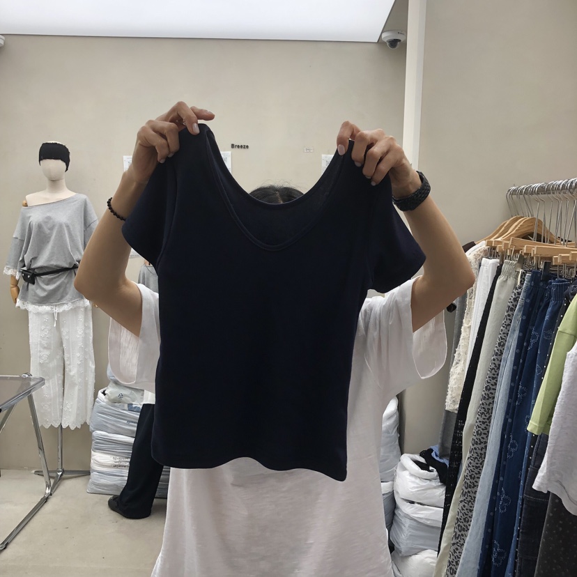 BREEZE韓國東大門代購女士新款推薦職業人氣26春夏熱賣T恤BREEZET恤圖色2