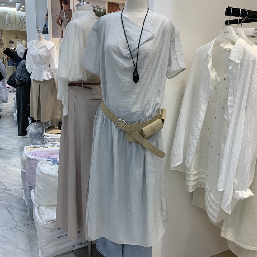 RUMIRU/AWEAR韓國東大門直郵女士新款職業連衣裙不含配飾不含腰包awear/RUMIRU連衣裙圖色1