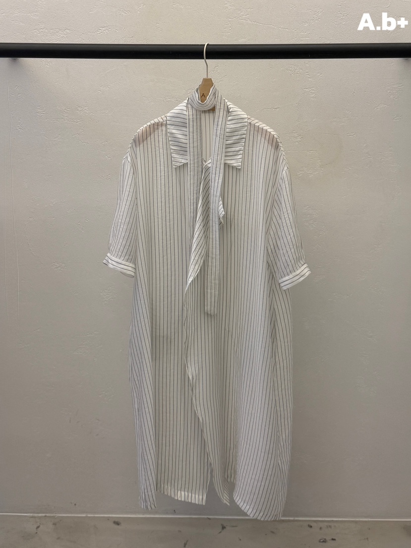 AUTUMN BEIGE PLUS韓國代購女裝新品休閑26夏季連衣裙含圍巾A.b/AUTUMN BEIGE連衣裙圖色2