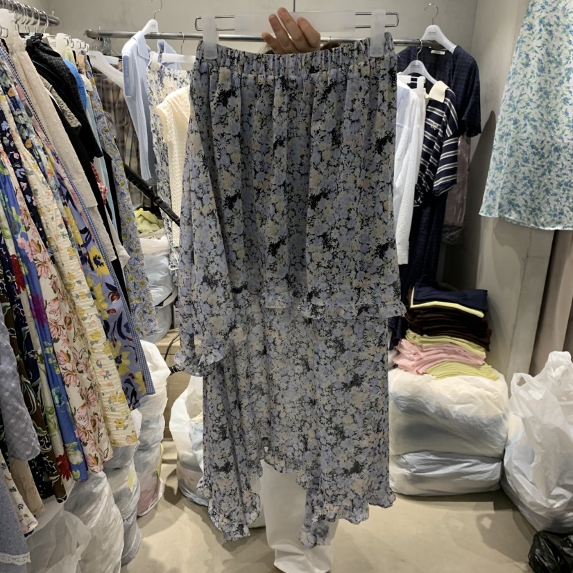 LOGROAD東大門實拍韓國女士新品職業推薦時尚熱賣26春夏長裙LOG ROAD長裙