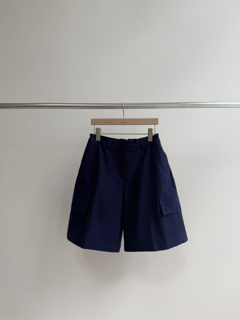TAFFETA/MURET韓國代購女士新品26夏季休閑短褲工裝束帶TAFFETA/MURET短褲圖色2