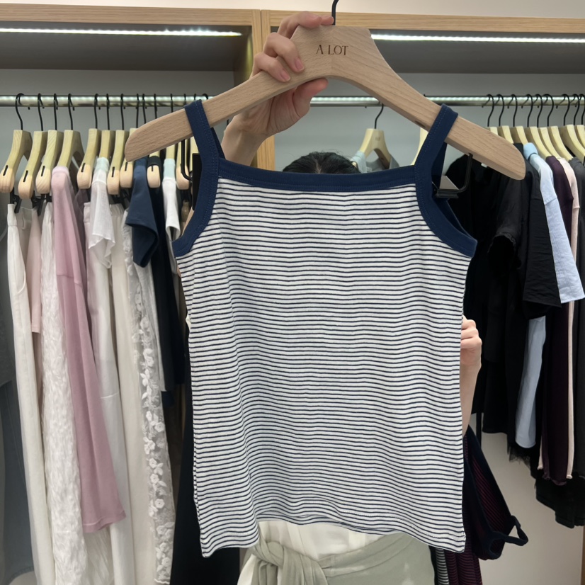 ALOT東大門實拍韓國女士新款職業26夏季人氣26春夏吊帶背心A LOT吊帶/背心圖色2