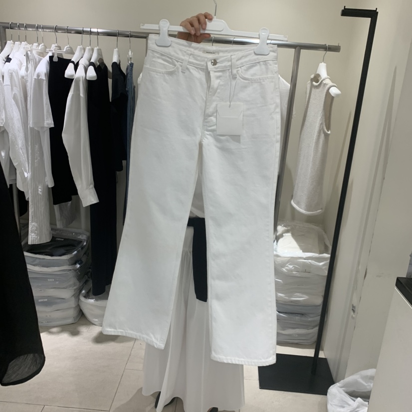 MASCULINE韓國直郵女裝新品26春夏職業推薦時尚休閑褲喇叭褲MASCULINE休閑褲圖色1