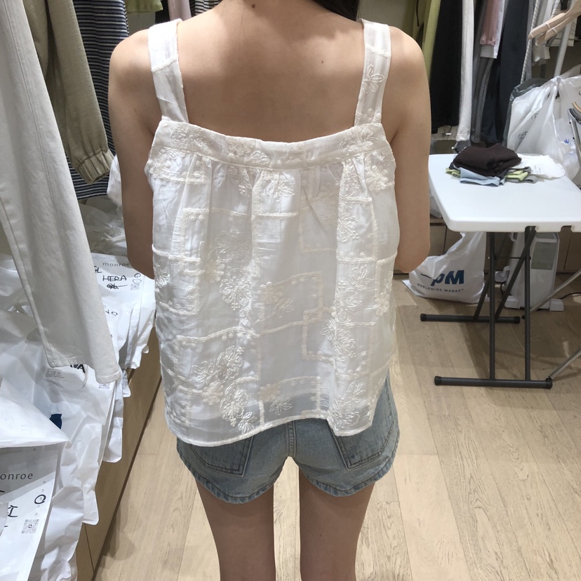 MEMOIRE韓國代購女士新品休閑職業推薦人氣時尚襯衫蕾絲衫MEMOIRE襯衫/蕾絲衫