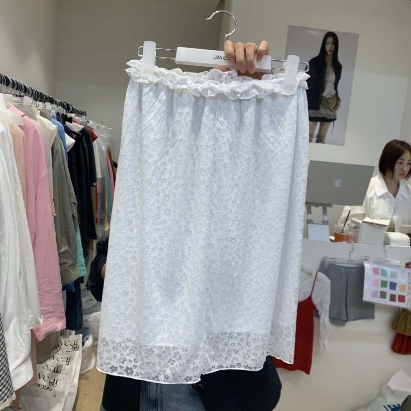 RUMIRU/AWEAR韓國直郵女士新款26春夏職業人氣半身裙中短裙awear/RUMIRU半身裙/中短裙圖色2