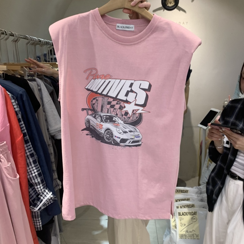BLACKFRIDAY韓國東大門直郵女士新款推薦人氣26夏季吊帶背心BLACK FRIDAY吊帶/背心圖色1