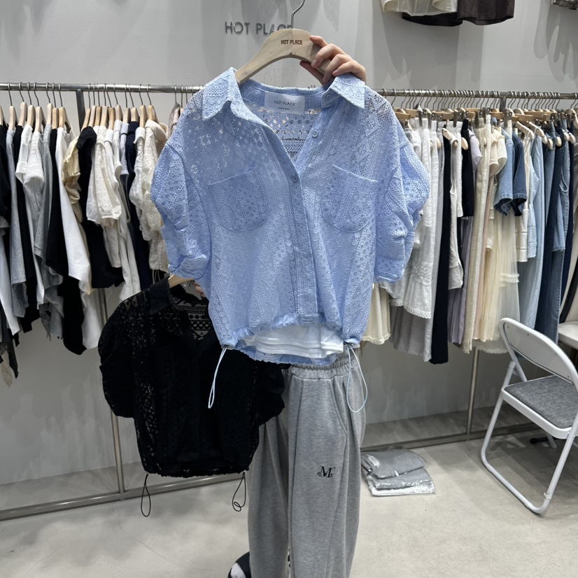 HOT PLACE/DREAM GIRIS/HOT ISSUE韓國直郵實拍女裝新品休閑套裝蕾絲HOT PLACE/DREAM GIRIS/HOT ISSUE套裝圖色3
