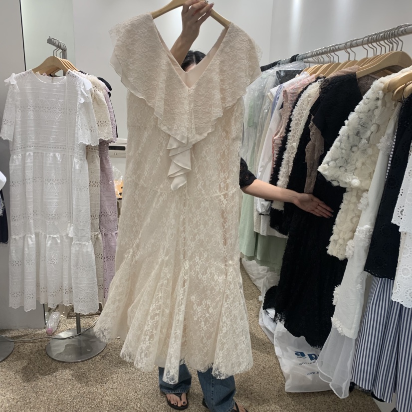 A韓國直郵女士新品時尚職業26春夏熱賣休閑推薦人氣連衣裙A STORE連衣裙