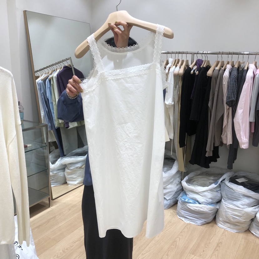 HAUS-A韓國直郵女士新品26春夏時尚熱賣休閑職業連衣裙蕾絲HAUSWOMEN連衣裙