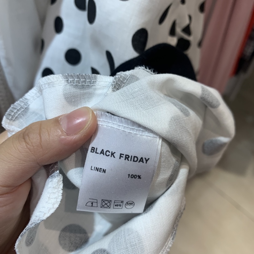 BLACKFRIDAY韓國東大門直郵女裝新款休閑人氣26春夏夾克亞麻布BLACK FRIDAY夾克