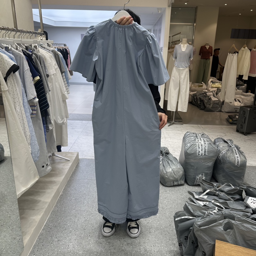 AFTERNOON韓國東大門直郵女士新款休閑26春夏連體褲不含屁簾AFTERNOON連體褲