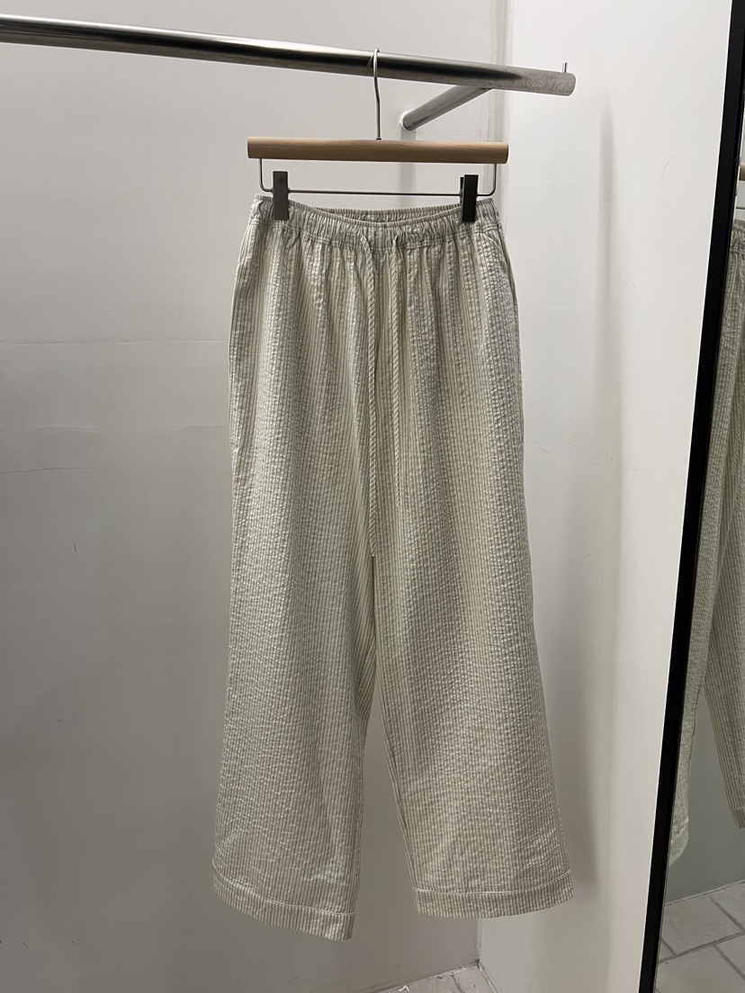 REGULARLY/PLACOR韓國東大門代購女裝新品26夏季休閑褲條紋REGULARLY/PLACOR休閑褲圖色1