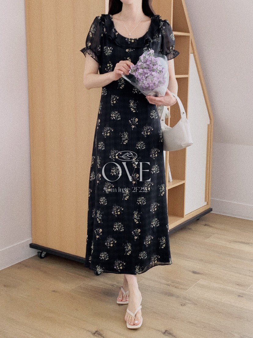 OVE韓國東大門代購女士新品時尚人氣推薦熱賣26夏季連衣裙OVE連衣裙
