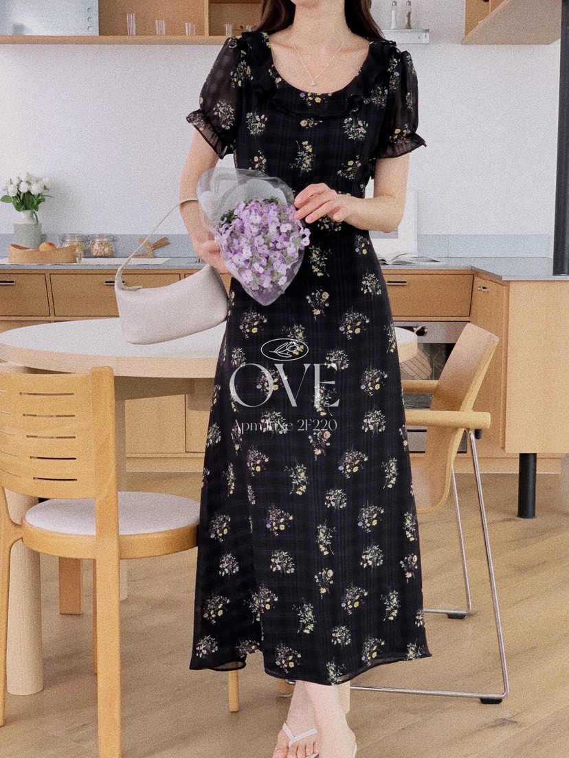 OVE韓國東大門代購女士新品時尚人氣推薦熱賣26夏季連衣裙OVE連衣裙