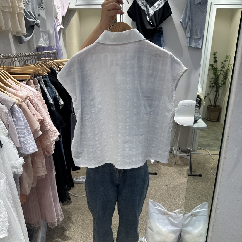 BELITA韓國東大門直郵女裝新品26春夏熱賣職業襯衫蕾絲衫BELITA襯衫/蕾絲衫